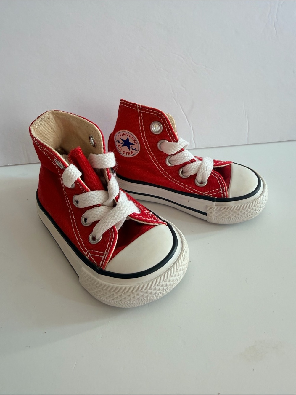 Converse Baby Red Chuck Taylor All Star High-Top Sneakers